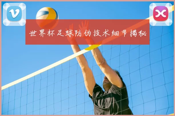 世界杯足球防伪技术细节揭秘